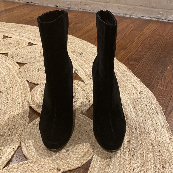 Who What Wear Platform Suede Boots - Picture 7 of 8